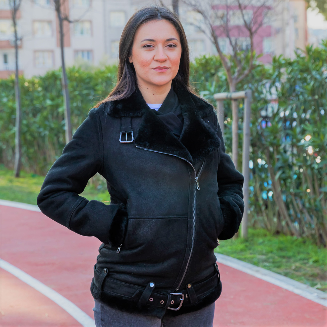 Kadın Deri Ceket (CK 2221)
